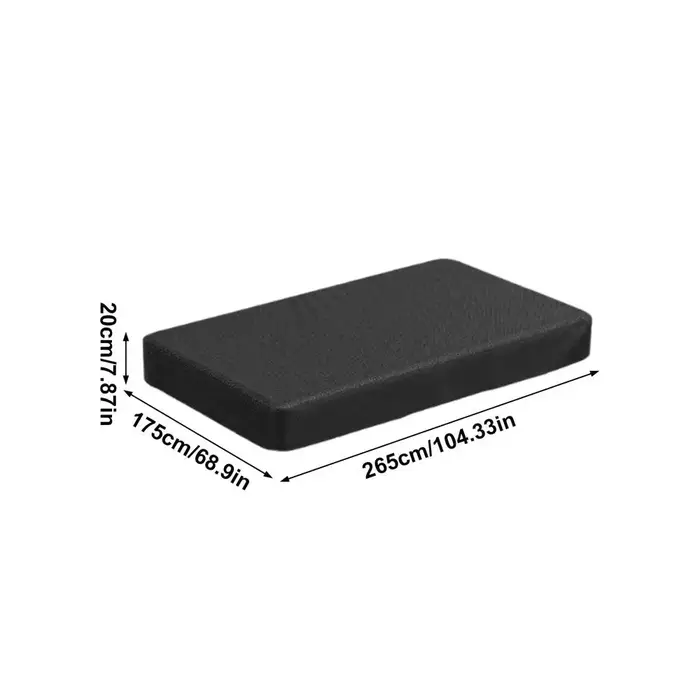 Couverture de piscine rectangulaire gonflable, coupe-vent et imperméable, pour jardin extérieur, cou