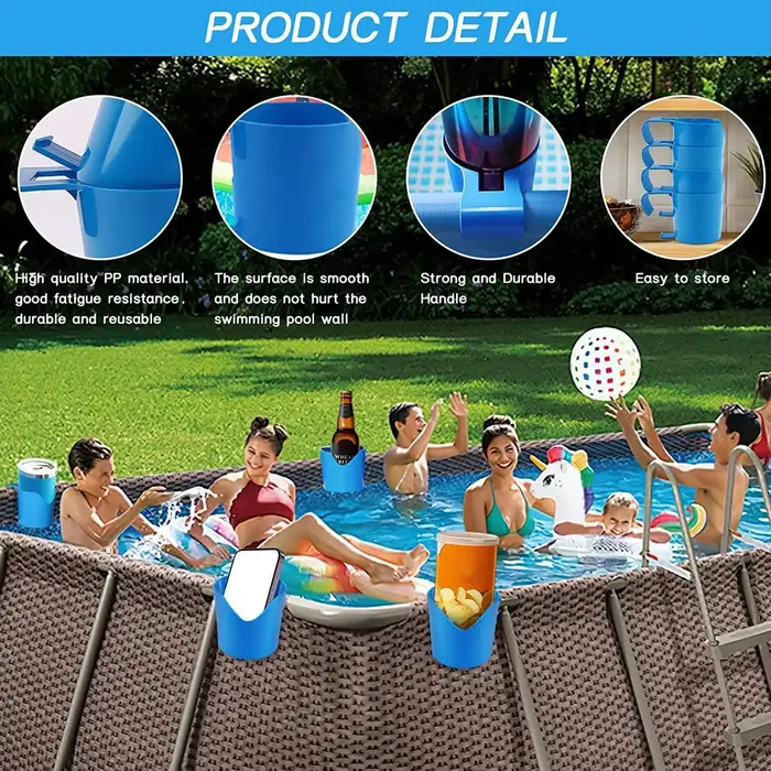 Porte-gobelet de piscine pour boissons