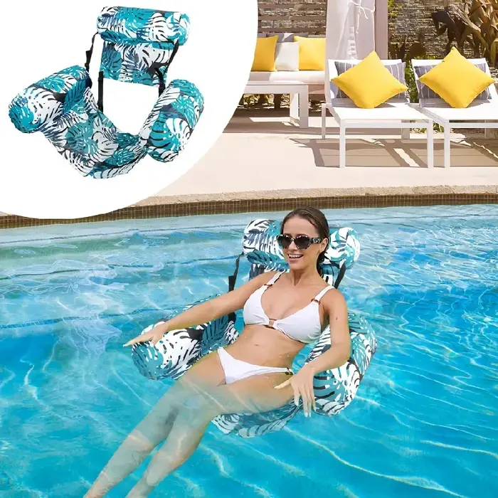 Chaise longue gonflable pour adulte