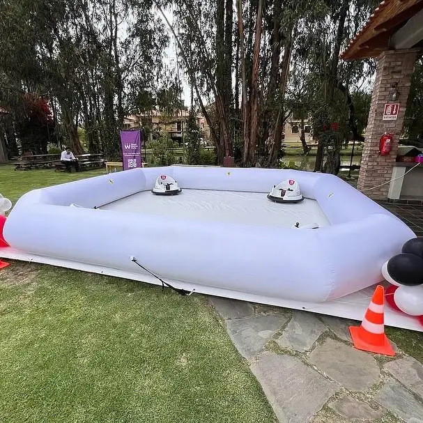 Piscine gonflable blanche
