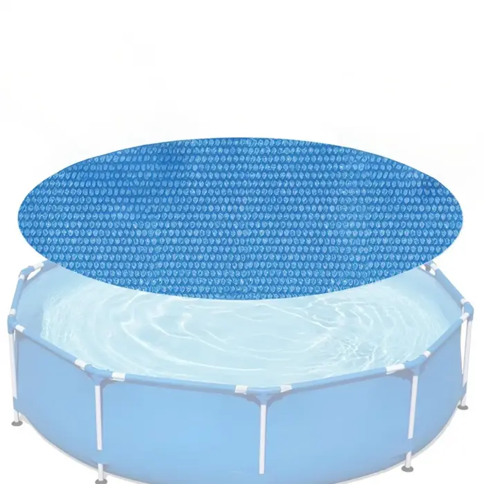 Couverture de piscine solaire ronde en Film PE