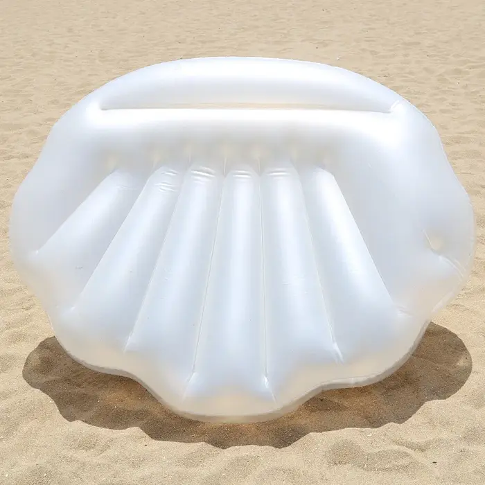 Chaise flottante de piscine avec boule de perles pour adultes