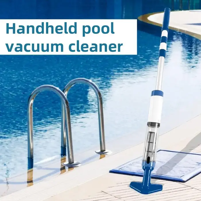 Nettoyeur de débris de piscine, aspirateur de piscine sans fil puissant pour piscines creusées, bains à remous, spas, rechargeable, portable pour plus de la piscine