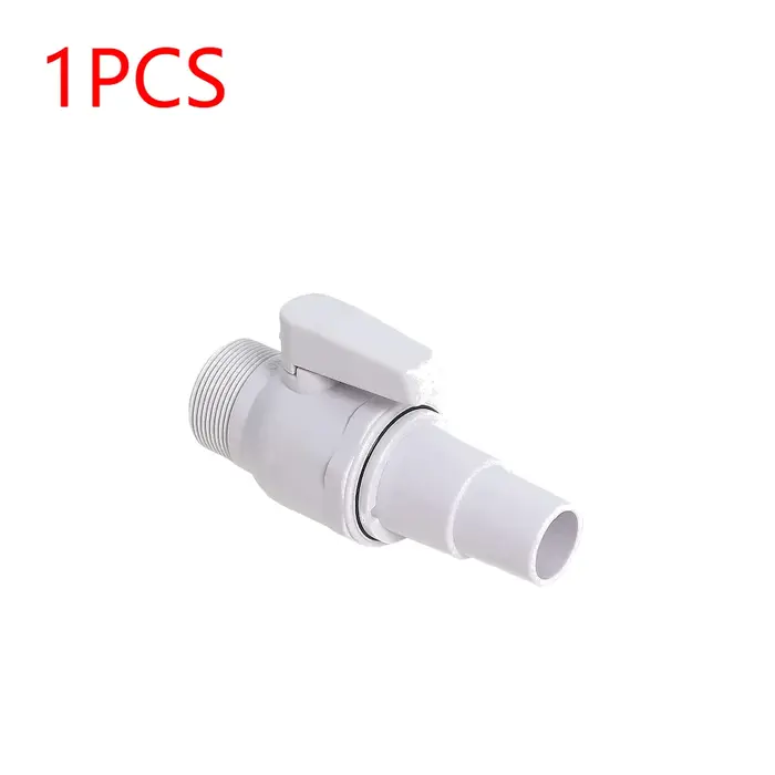 Vanne de pompe de piscine à bille 2 voies, 1.5-1,25 ", connecteur d'arrêt de filtre de piscine, pres