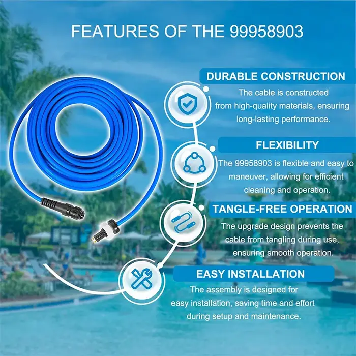 Câble de bricolage pour nettoyeur de piscine DolDave Maytronics