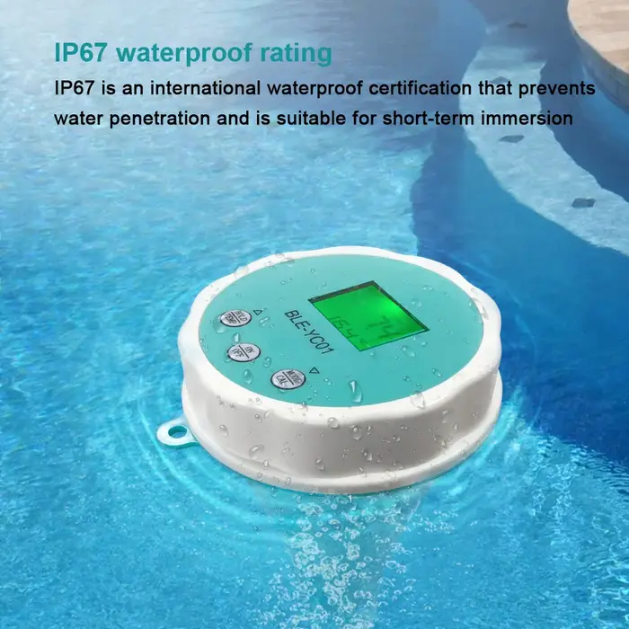 Analyseur intelligent de qualité de l'eau pour piscine