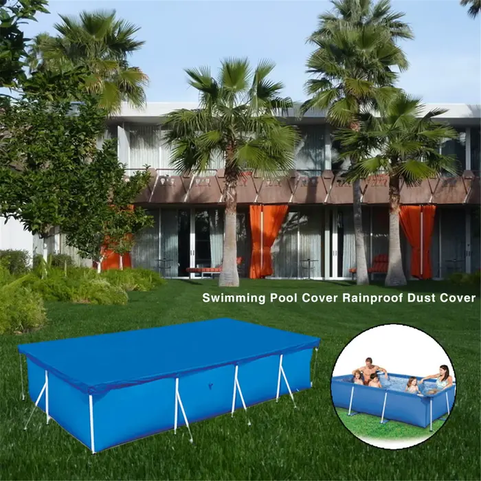 Couverture de piscine au sol