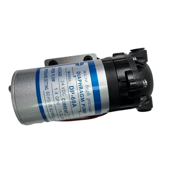 Micro pompe à membrane haute pression DP60A 12V 24V 5L/min 60PSI 5m