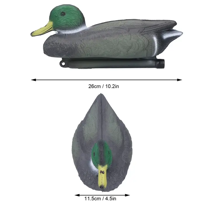 Duck flottant leurre Simulation chasse canard jardin piscine cour lac décoration 26x11.5cm