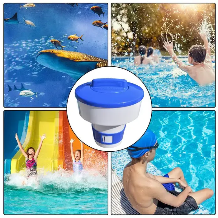 Distributeur flottant de tablettes de piscine