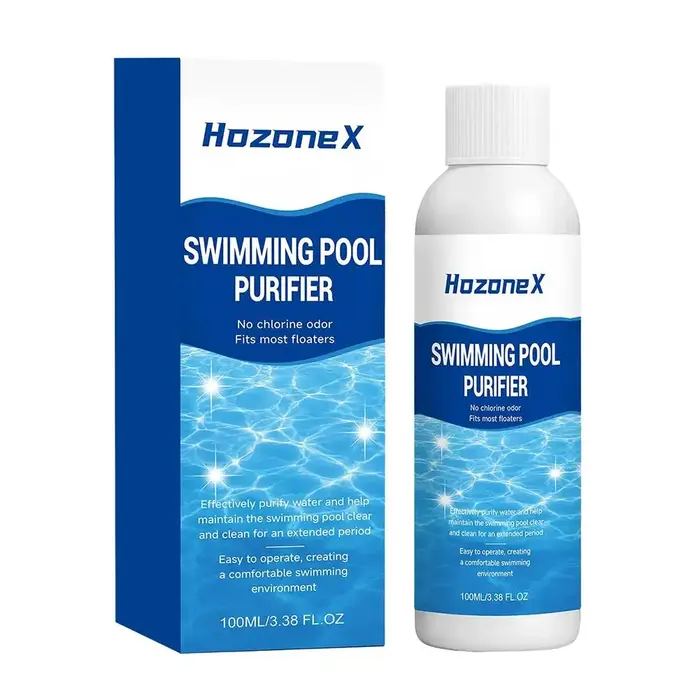 Purificateur de piscine liquide, clarifiant l'eau de piscine, sans odeur, nettoie la saleté, solutio