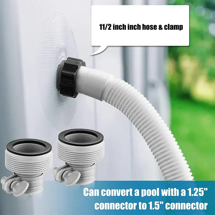 Tuyau de pompe à eau de piscine de 1