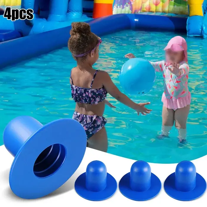 Bouchon de trou de crépine de pompe de filtre de piscine au sol, 4 pièces, pour mur de piscine INTEX