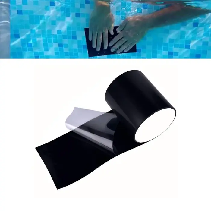 Ruban adhésif pour piscine, ruban d'étanchéité étanche, bouchon anti-fuite pour tuyaux, trous de pat
