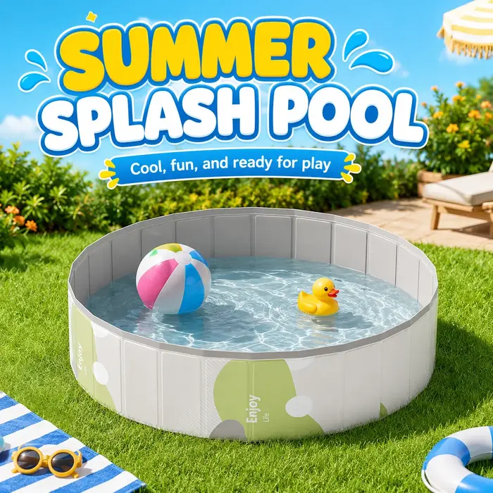 1PC Baignoire pliable, Piscine portable
