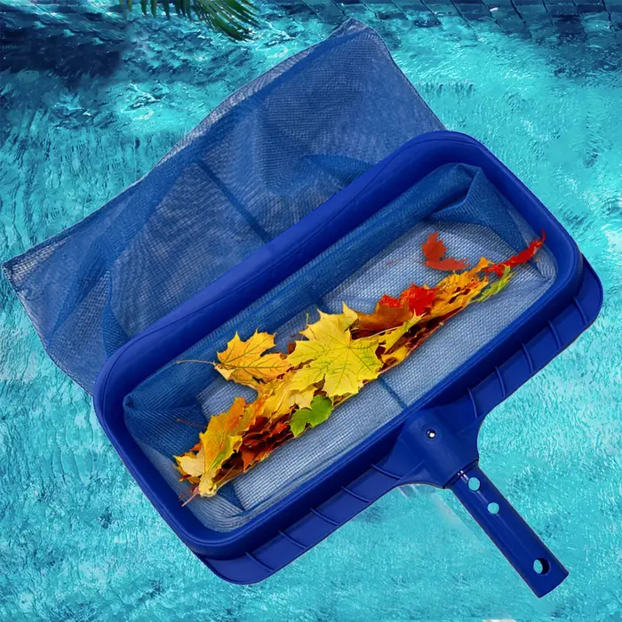 Râteau à feuilles sac profond filets de nettoyage de piscine professionnels écumoire à déchets maille SPA