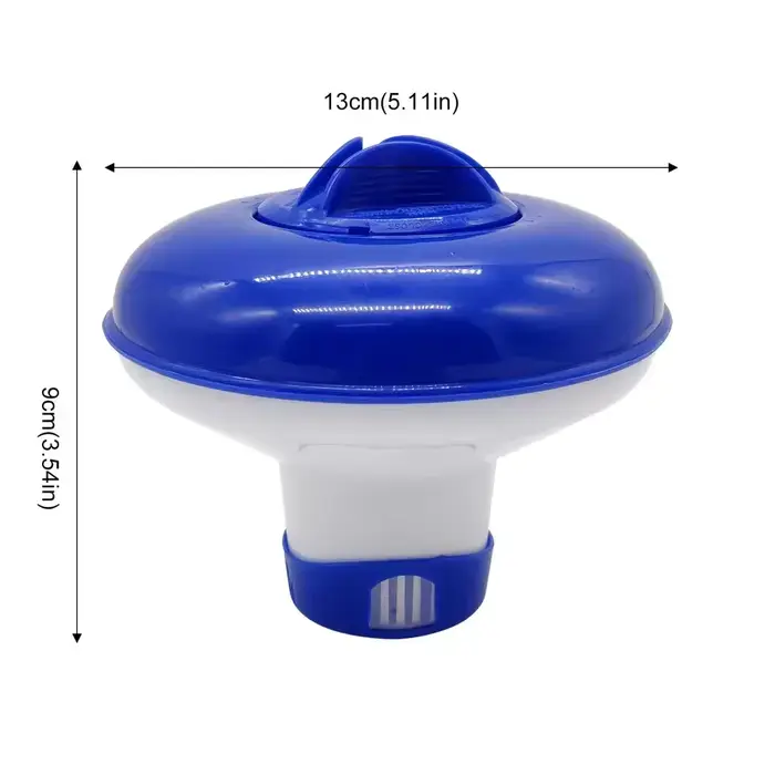 Dispositif de dosage automatique de désinfection flottant télescopique de 5 pouces pour piscine et spa