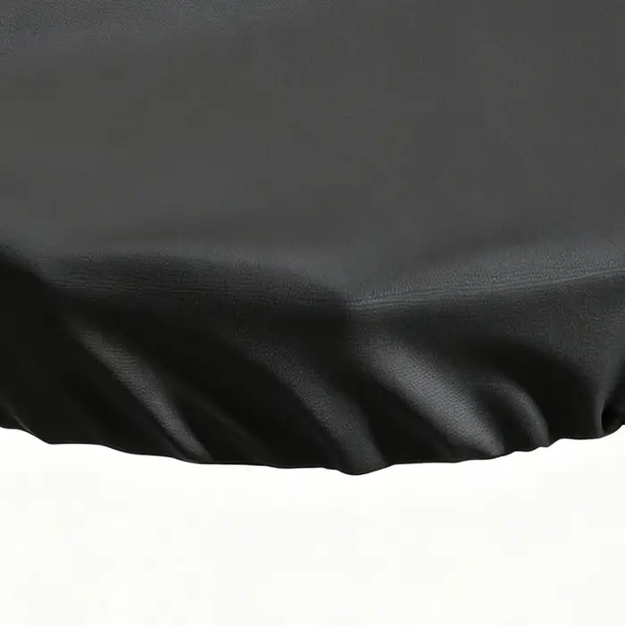 Housse de piscine ronde extérieure en tissu Oxford imperméable argenté / Protection anti-poussière avec cordon de