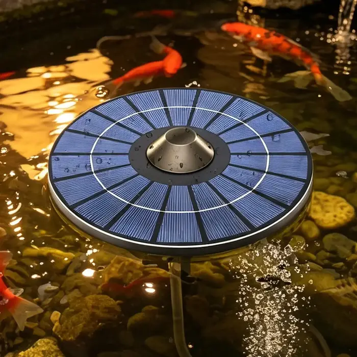 Aérateur solaire flottant pour bassin