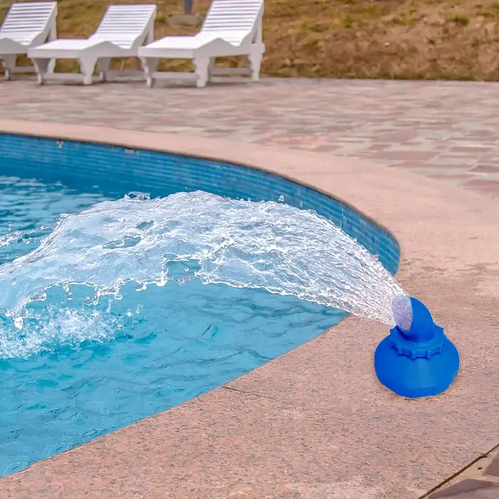 Buse d'entrée de piscine rotative résistante à 360