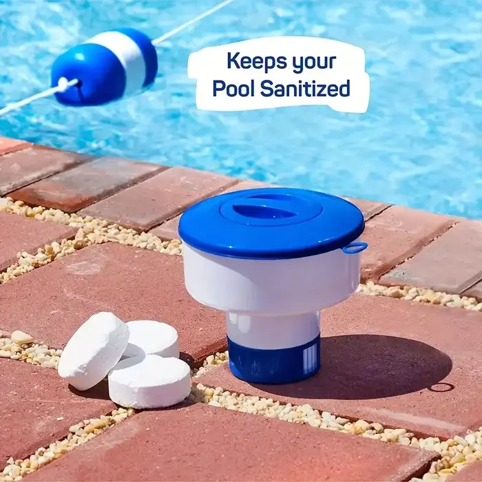 Distributeur flottant de chlore pour piscine