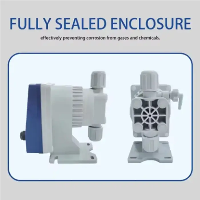 Pompe doseuse électromagnétique à diaphragme BSEVB pour traitement de l'eau