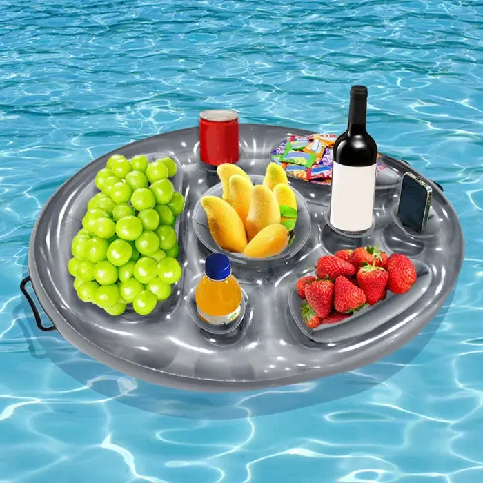 Table de piscine gonflable