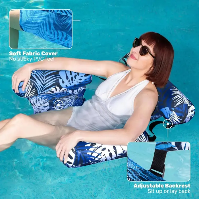 Chaise flottante d'été pour piscine
