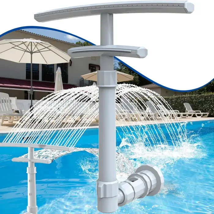1 accessoire de fontaine de piscine réglable Double couche