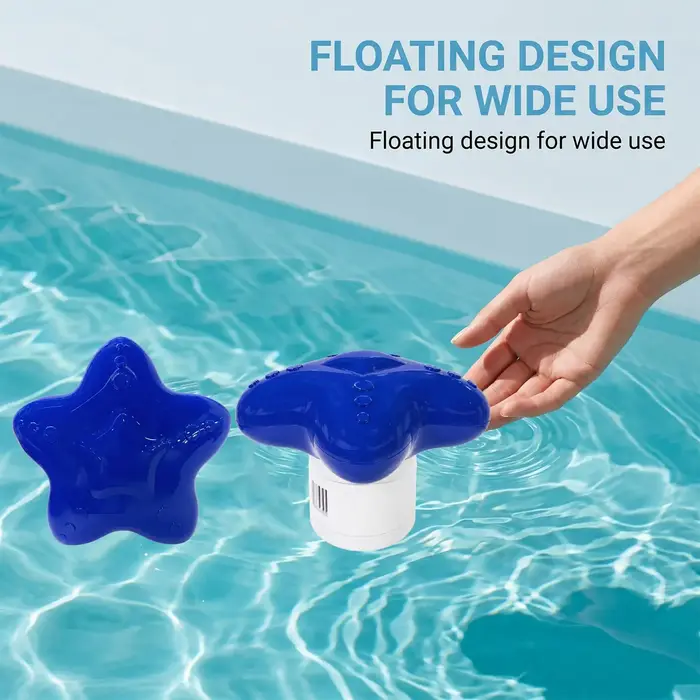 Flotteur de chlore portable et réglable pour piscine