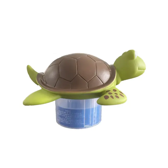 Distributeur de chlore tortue de dessin animé
