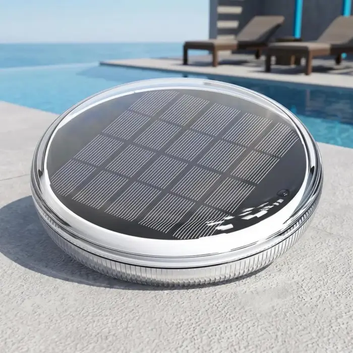 Lampes solaires pour piscine