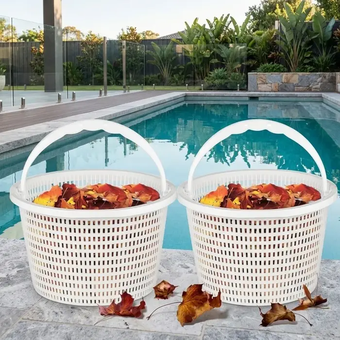 Panier de filtration de piscine réutilisable de 20 cm avec poignée