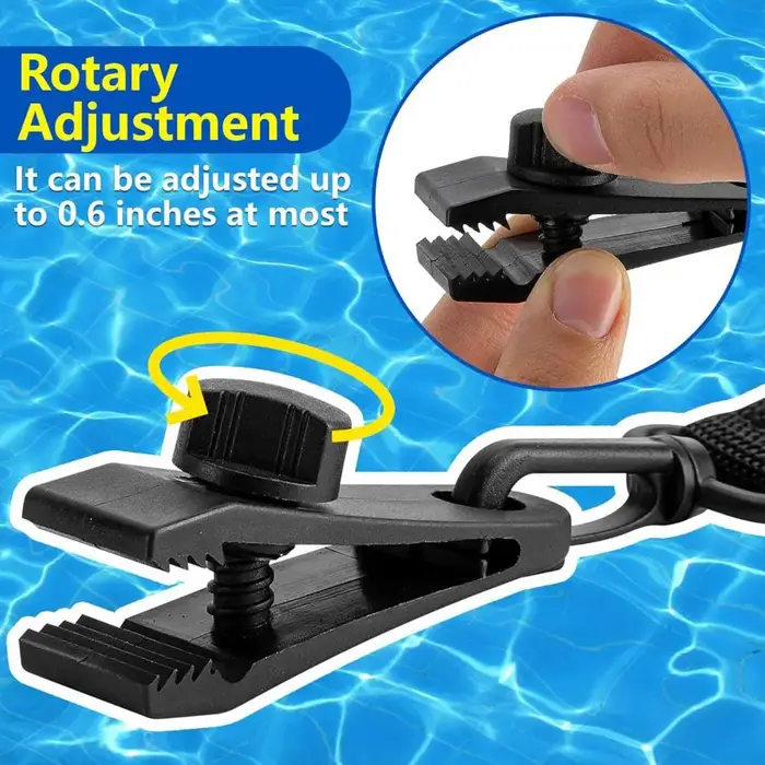 Kit de fixation de bobine de couverture solaire de piscine