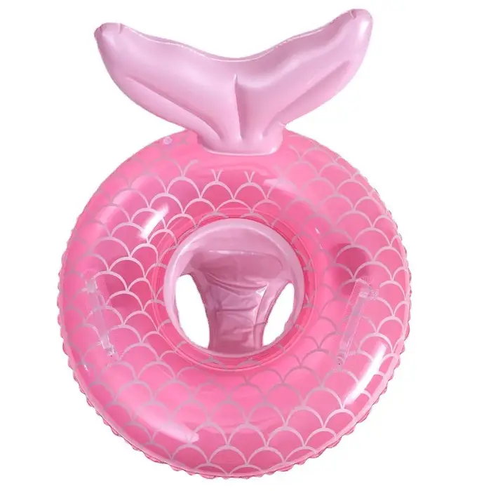 1 pièces anneau de bain sirène flotteur de piscine gonflable Tube de natation