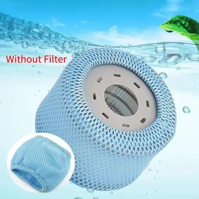 Filet stockage d'écumeur piscine réutilisable