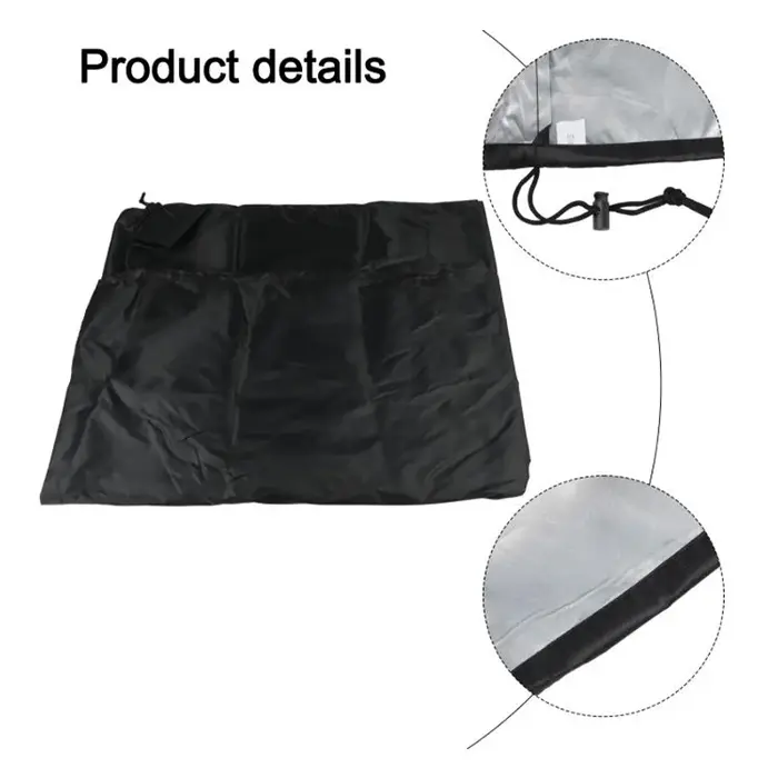 Bâche de protection rectangulaire durable et imperméable pour piscine