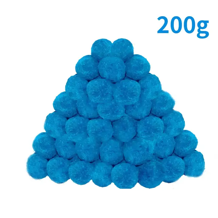 Boules filtrantes pour piscine 200g – Remplacement efficace du média de pompe pour l'eau propre des piscines