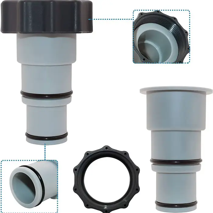 Adaptateur de tuyau de piscine en plastique fileté Intex ARU