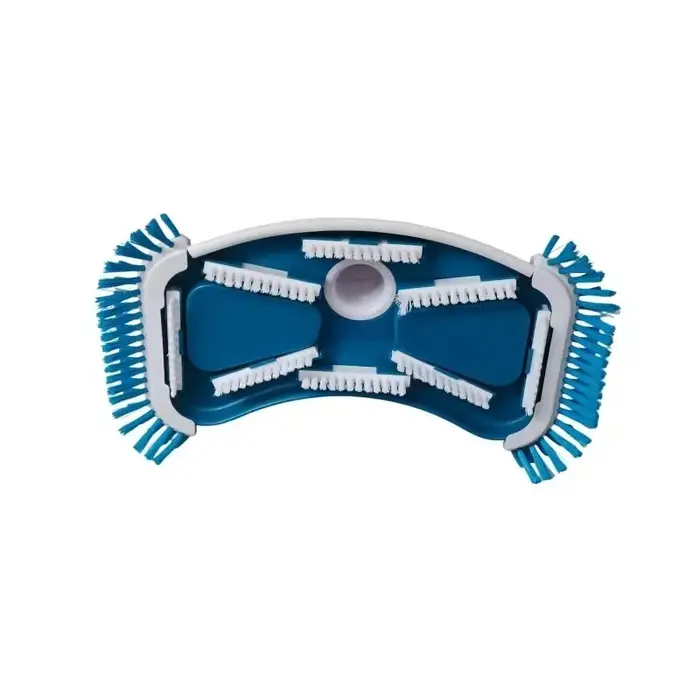 Tête d'aspirateur avec brosses latérales