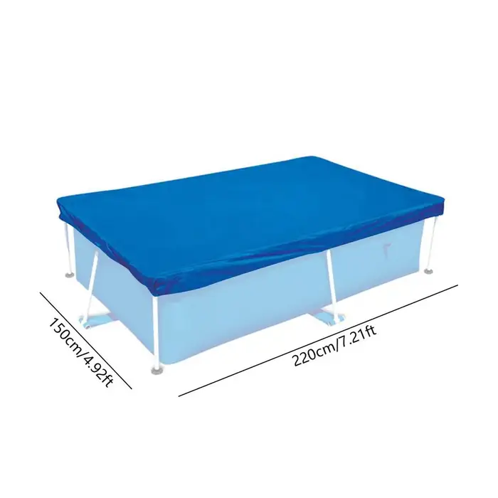 Couverture de piscine gonflable, résistante aux UV, résistante aux intempéries, protection pour pisc