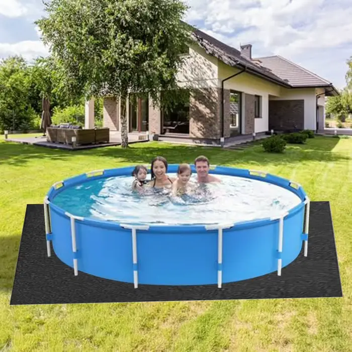 Tapis de revêtement de piscine au sol carré