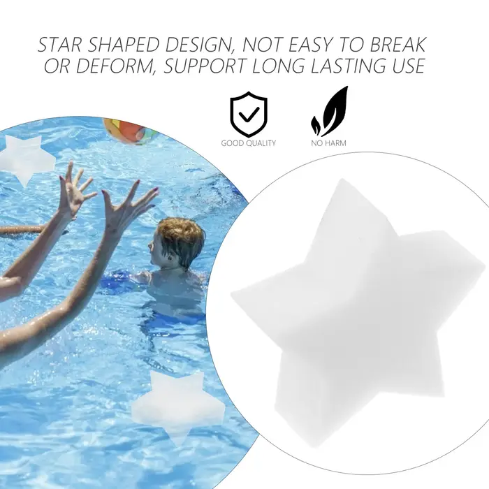 Lot de 8 éponges absorbantes pour piscine