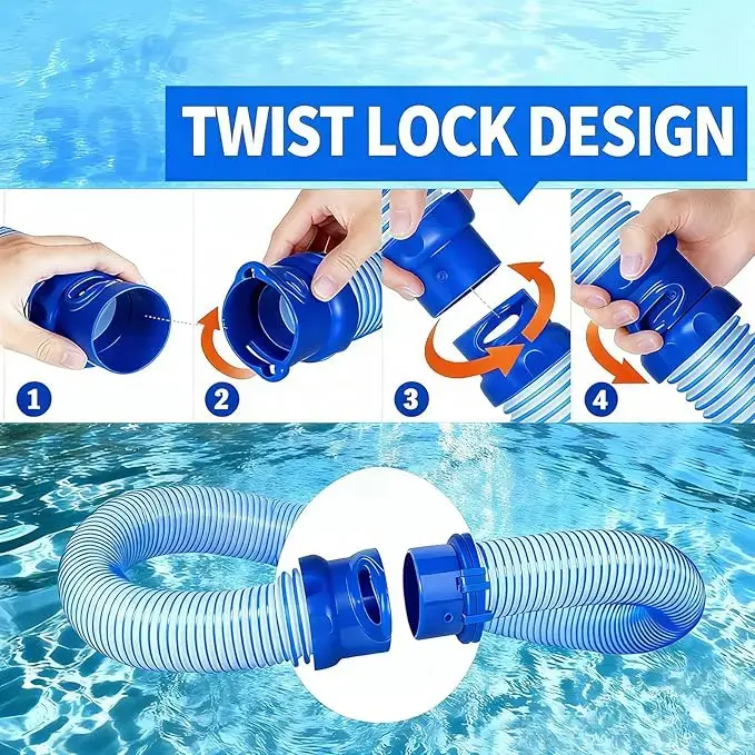 Tuyau de nettoyage de piscine 1-3 pièces pour Zodiac Baracuda MX6 MX8 X7 T3 T5
