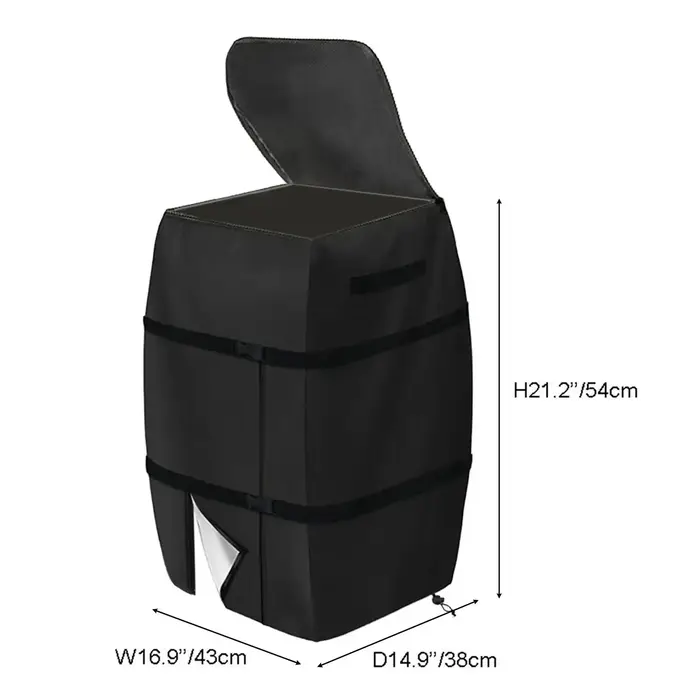 Couvercle de pompe chauffante gonflable pour jacuzzi