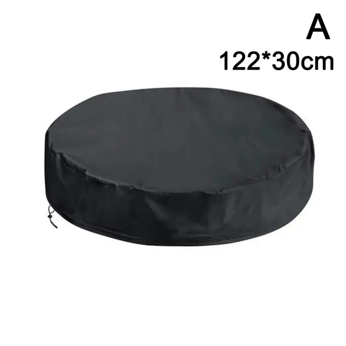 Couverture de piscine Portable pour chien, ronde, facile à installer, pliable, pour animaux de compa