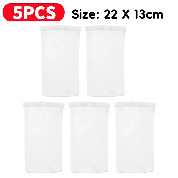 Chaussettes d'écumoire avec filtre pour piscine, 4/10/15 pièces, réutilisables avec cordon de serrag