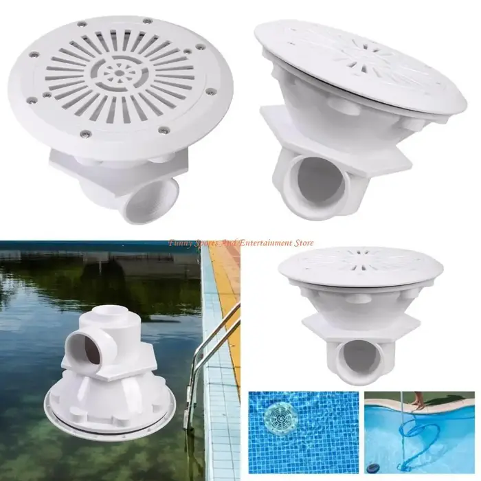 C4DE couvercle vidange piscine amovible, résistant à Corrosion, empêche le blocage, entretien pour s