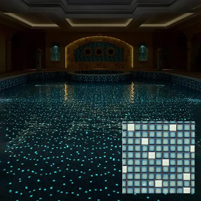Carreaux de mosaïque de piscine Shoous en céramique structurels ente