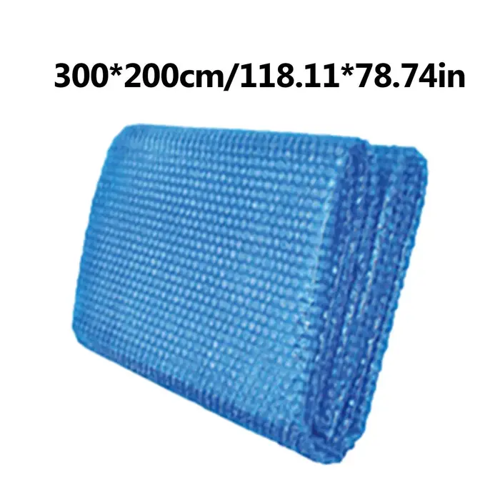 Couverture de piscine ronde par évaporation d'eau